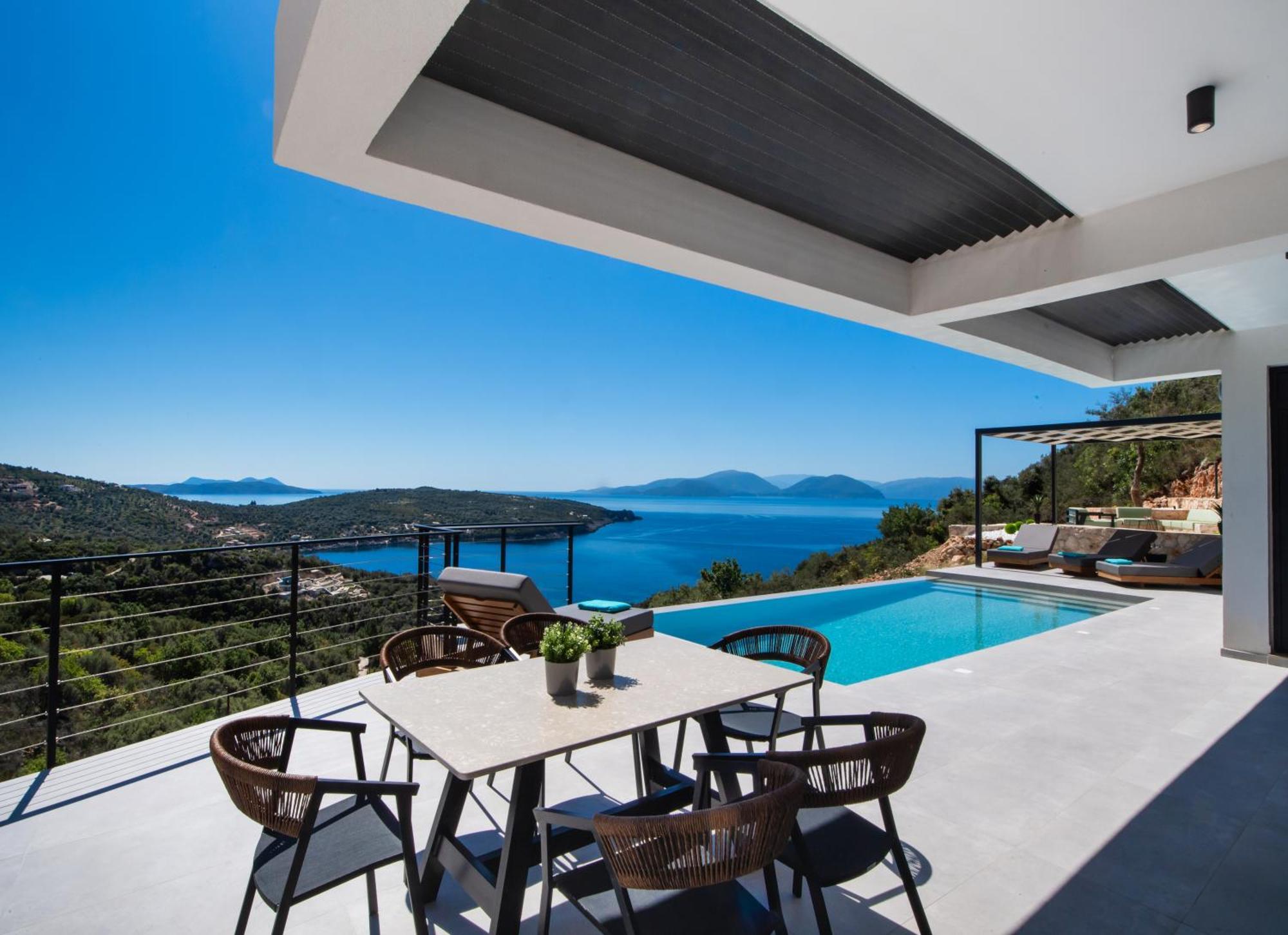Pantea Luxury Villa วาซีลีกี ภายนอก รูปภาพ